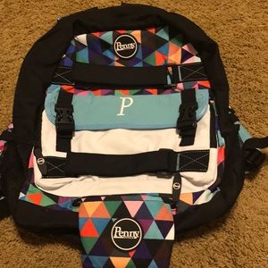 Penny Australia skateboard book bag